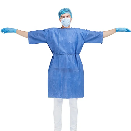 Disposable Fabric Hospital Patient Gown